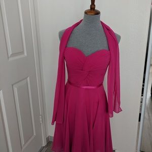 Pink gown
